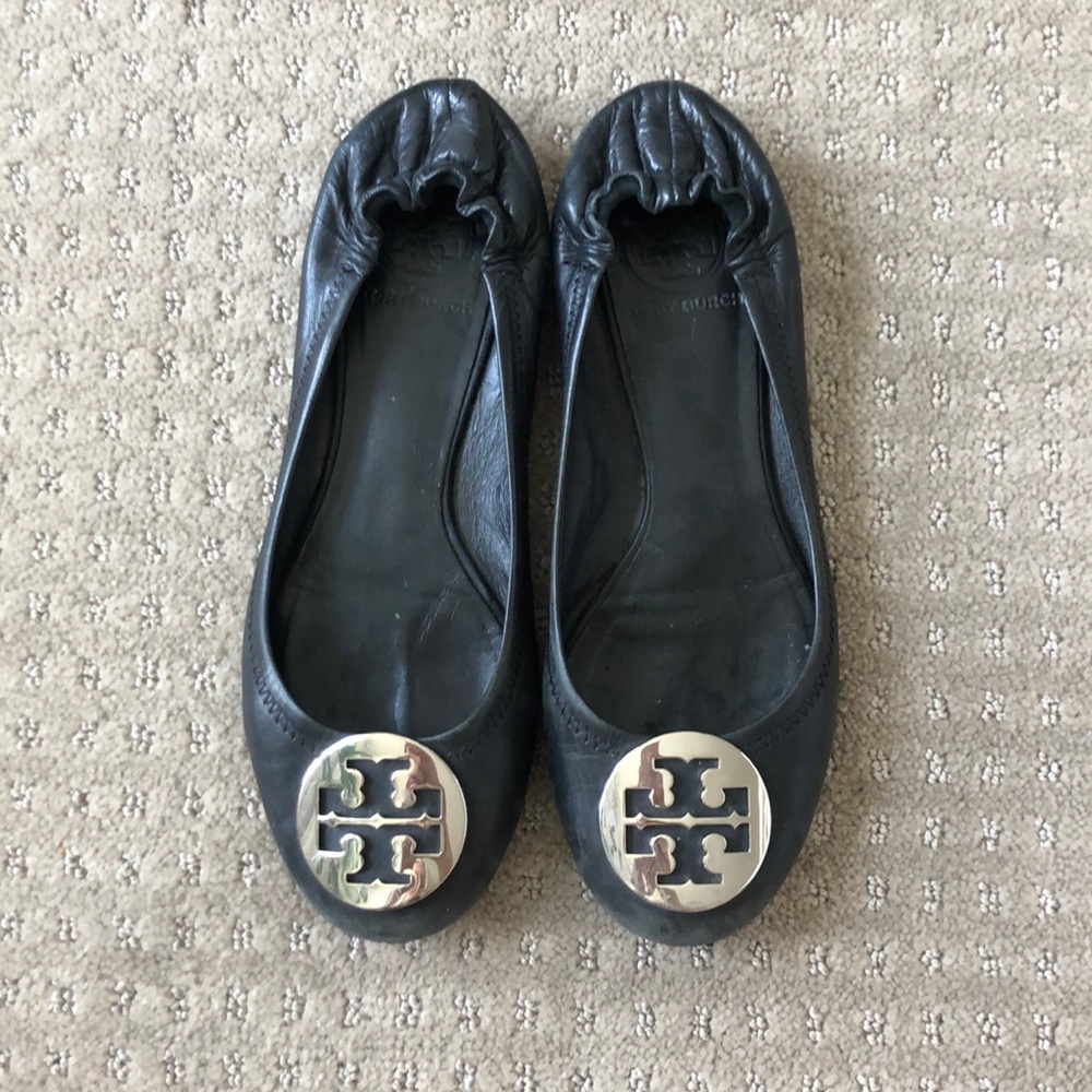 Tory Burch Classic black flats
